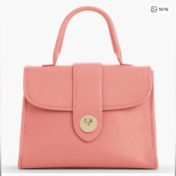 Talbots Handbags - Nearly New! Talbots Pink Leather Bag